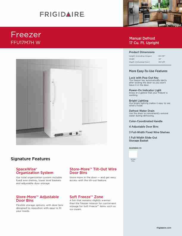 Frigidaire Freezer FFU17M7H W-page_pdf